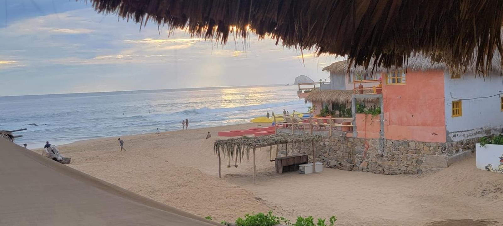 Restaurant Y Cabanas Chefy By Rotamundos Zipolite Buitenkant foto
